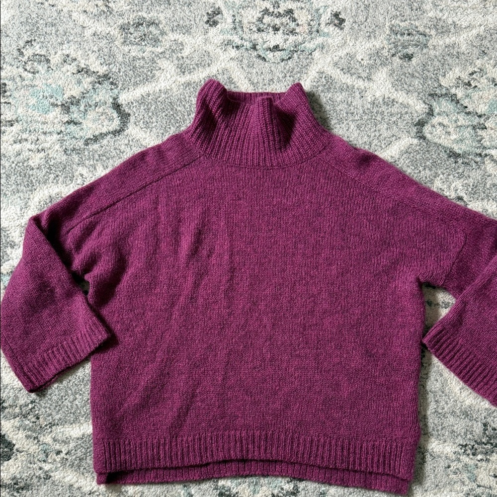 Wrap London High-Neck Sweater Alpaca & Merino Wool Blend